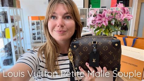 louis vuitton petite malle souple review
